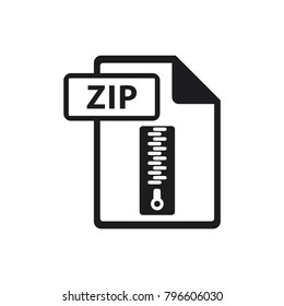 File And Folder ISO, Compressed File, Zip File Symbol 