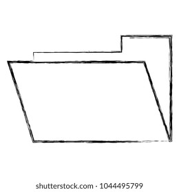 file folder isolated icon