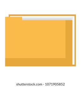 file folder isolated icon