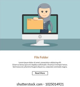 File Folder Job Information