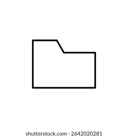 file folder storage icon vector