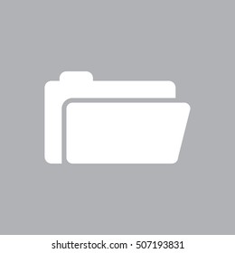 File folder vector icon