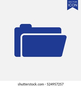 File folder vector icon