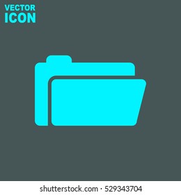 File folder vector icon