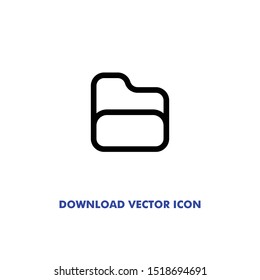 File Folder Vector Icon, Print, Paper, Printer, Document, Business, Archive, Page