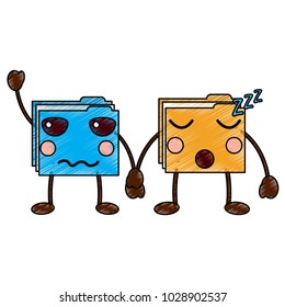 file folders emoji icon image 