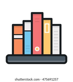 File Folders Vector Icon