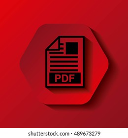 file format button icon vector illustration design