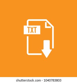 File format, Extension icon, stock vector, eps10.