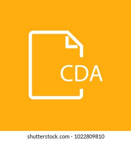 File format and extension, Stock Vector icon, Eps10.