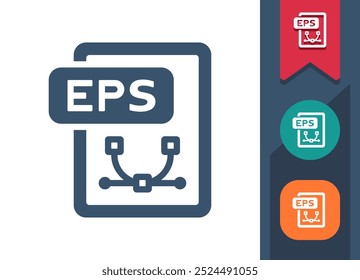 File Format, File Extension, File Type Icon. Professional, pixel perfect icon. EPS 10 format.