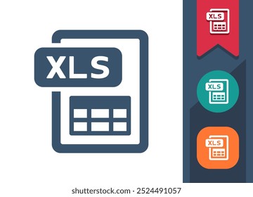 File Format, File Extension, File Type Icon. Professional, pixel perfect icon. EPS 10 format.