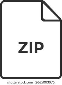 Extensões de formato de arquivo. formato de arquivo ZIP ícones de documento. símbolos de extensão de documento. informação de formato web
