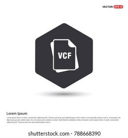file format icon. Background icon template