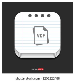 file format icon. - Free vector icon
