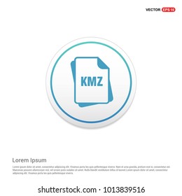 file format icon. Hexa White Background icon template