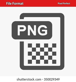 File Format Icon. Professional, pixel perfect icons optimized for both large and small resolutions. EPS 8 format.