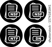 File Format Icon Set For Your Project