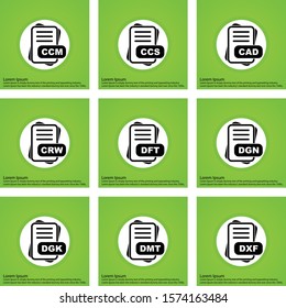 File Format Icon Set For Your Project