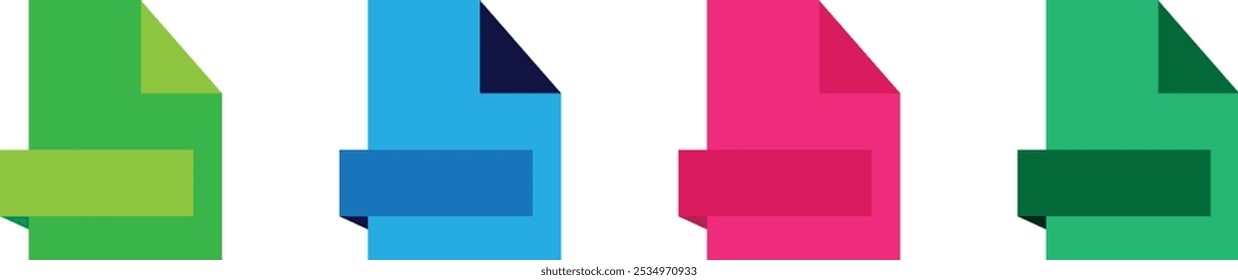 File format icon. file icon, vector illustration