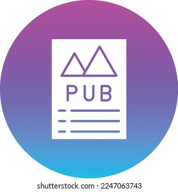 File Format vector icon. Can be used for printing, mobile and web applications.