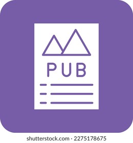 File Format vector icon. Can be used for printing, mobile and web applications.