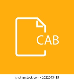 File formats and extensions, Stock Vector icon, Eps10.