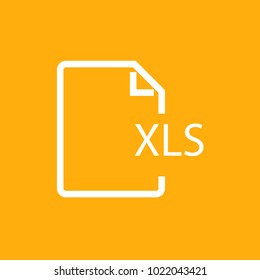 File formats and extensions, Stock Vector icon, Eps10.