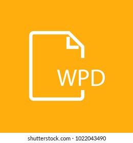 File formats and extensions, Stock Vector icon, Eps10.