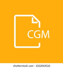File formats and extensions, Stock Vector icon, Eps10.