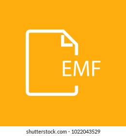 File formats and extensions, Stock Vector icon, Eps10.