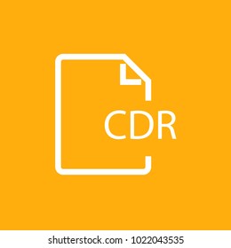 File formats and extensions, Stock Vector icon, Eps10.