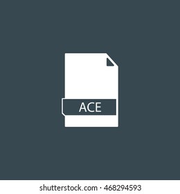 File formats icon, ACE