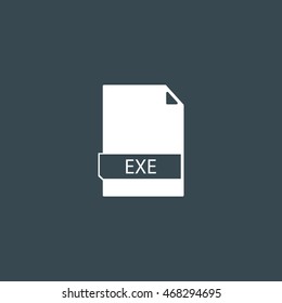 File formats icon, EXE