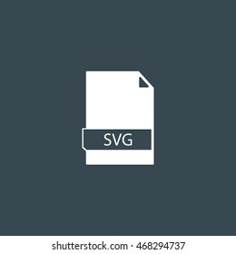 File formats icon, SVG