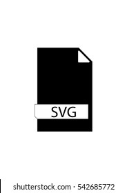 File formats icon, SVG