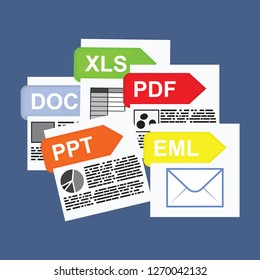 File Formats Icons