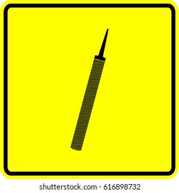 file hand tool sign