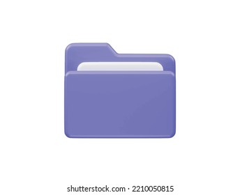 File icon 3d rendering illustration