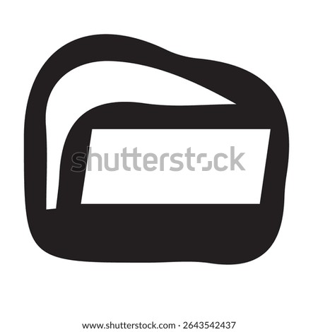 File icon in clean vector style, symbolizing documents, data, and digital storage. Perfect for office, web, and app UI design. Fully editable Adobe Illustrator EPS file included.