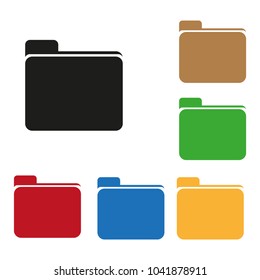 File icon, color set.