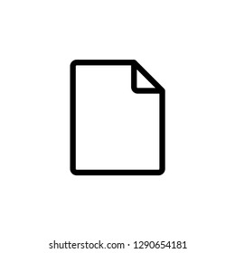 File icon. Design format sign