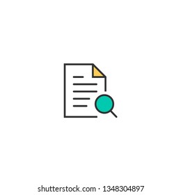 File icon design. Interaction icon vector illustration