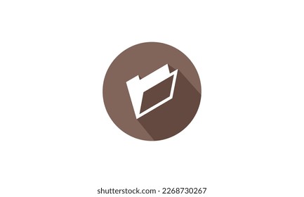 File icon design. Modern icon design template
