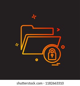 File icon design vector