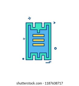 File icon design vector