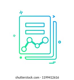 File icon design vector
