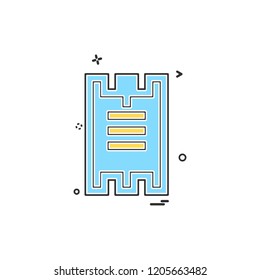 File icon design vector