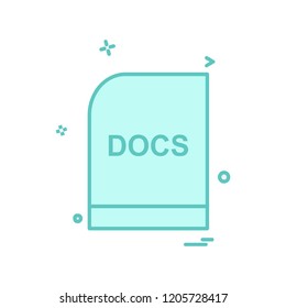 File icon design vector