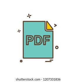 File icon design vector